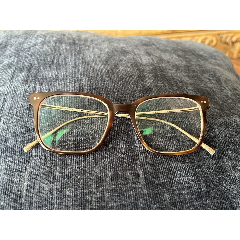 Warby Parker CALEB M 2123 Woodgrain Tortoise/Polished Gold 50-18-142 Frames Only